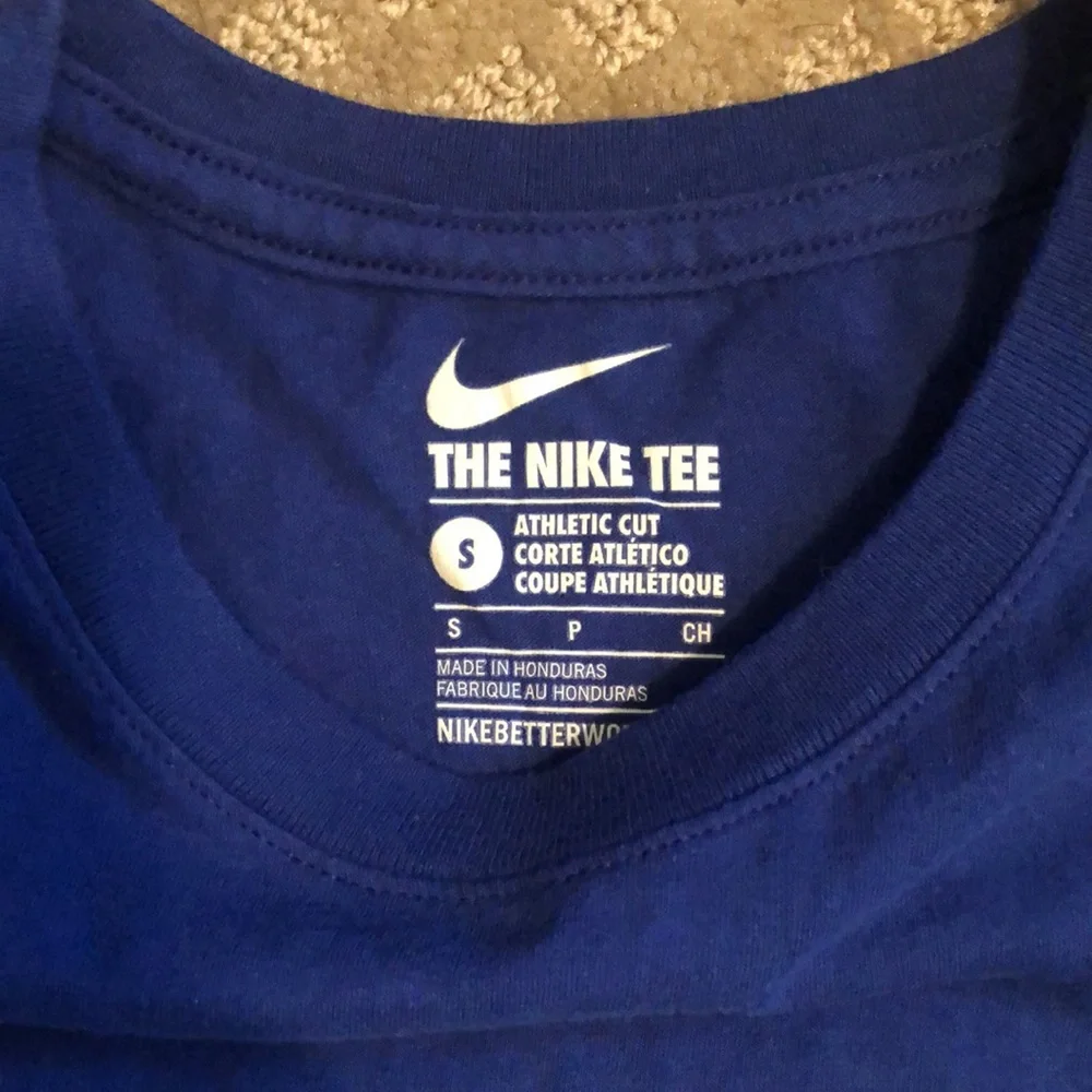 Nike LA Dodgers shirt royal blue “the Nike tee” size small